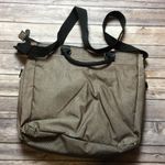 SKIP HOP BROWN CHEVRON CHIC DIAPER PURSE BAG Black Photo 1