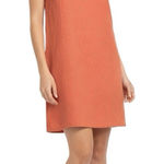 Laundry By Shelli Segal Dress Retro Y2k 90s 2000's Cocktail Resort Vacation Orange Size 2 Photo 0