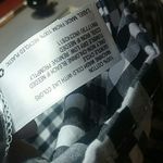 A New Day White And Black Plaid Thin Strap Blouse Photo 5