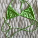 frankie's bikinis XL NWT top honeydew Photo 1