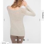 White House | Black Market XS Sequin Chain Sweater Holiday Shimmer Tunic Photo 1