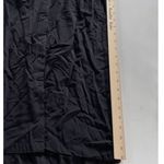 Old Navy Dress Womens Small Black Cap Sleeve Button Up Belted Midi Shirt Utility Photo 7