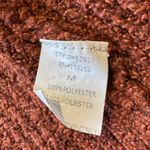 Staccato Stacatto Cardigan Open Front Sweater Medium Burnt Orange Photo 2