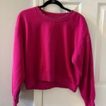 ZARA  Cropped Crewneck Sweatshirt Photo 0