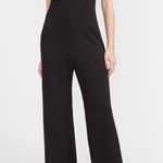 EXPRESS NWT Satin Pieced Strapless Jumpsuit BLACK XS Photo 0