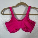 Wacoal  Women 32DDD Hot Pink Basic Beauty Full Figure Seamless Underwire Bra Photo 3