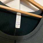 Aerie Offline By Cropped T Shirt XXL Green Short Sleeve Ribbed Nylon Blend Photo 1