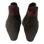 Earthies Genoa Ankle Boots Booties Brown/Purple Suede Leather Womens Size 9 B Photo 7