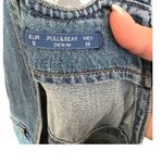 Pull & Bear ASOS Zip Front‎ Denim Overalls Blue Photo 8