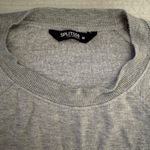 Splits59  Andie Fleece Sweatshirt in Heather Gray Photo 4