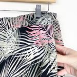 White House | Black Market Wide Leg Crop Leaf Print Pants Sz 4 Photo 2