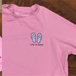 Life is Good Pink Swim Coverup with Long Sleeves Photo 8