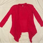 CHAUS NEW YORK Chaus Fuscia Lightweight Cardigan Photo 0