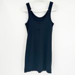 Lululemon Womens Classic Fit Cotton Blend Scoop Active Athleisure Dress Black Photo 7