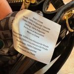 London Fog  Satchel Bag Black Brielle Croco Purse Photo 7