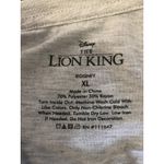 Disney  Lion King Hakuna Matata Shirt Womens XL Gray Scoop Neck Graphic Tee Photo 5
