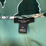 Ann Taylor  Green Floral Midi Dress - New - Size XL Photo 4