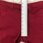 J Brand  Maroon Red Skinny Leg Jeans 28 Photo 3