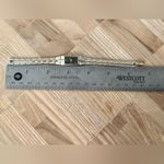 Seiko  Luxury Ladies Watch Two-Tone Bracelet Black Rectangular Dial Gold Markers Photo 13