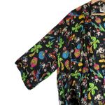 Disney Vintage Mickey And Minnie Mouse Silk Robe Size One Size Fits Most Photo 2