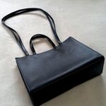 Boutique Black Tote Bag Embossed Shoulder Bag Photo 5