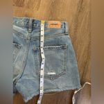 RSQ Blue Jean Shorts High-Waisted Distressed π 100% COTTON. Photo 3