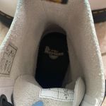 Dr. Martens  1460 Pascal Max Optical White Pisa Leather Platform Boots Photo 9