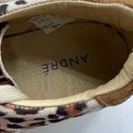Andrée NWT Andre’ size 7 made in Italy suede animal print sneakers. Photo 5