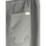 FIGS  Technical Collection Drawstring Elastic Waist Scrub Pants Size Large Gray Photo 2