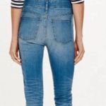 Madewell NWT Overalls Hewitt Wash Skinny Crop Denim Stretch Jeans Size Medium Photo 1