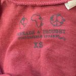 Threads 4 Thought Threads 4 Thoughts Sustainable apparel “Earth” red short sleeve crop top Photo 2