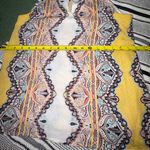 Verse Tank‎ Top Multicolor Paisley Sleeveless Casual Blouse Yellow Photo 4
