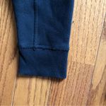 Rag and Bone Black Hoodie Blue Drawstrings cropped cotton Casual Women’s Size M Photo 6