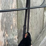 Lulus NWT Evenings With You Black Floral Asymmetrical Velvet Dress Size Large Photo 7