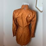 Keepsake The Label NEW Emilio Long Sleeve Mini Dress Size XS Rust Orange Hoco Photo 3