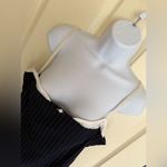 Edikted Pinstripe Bra Detail Minidress Photo 8