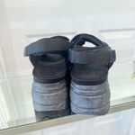 ZARA Black Platform Sandals Sz 39 - US 8.5 Photo 3