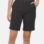 Tommy Bahama Tommy Bahamas Black Large Women Golf Bermuda Shorts 9” UPF-50 NWT Photo 0