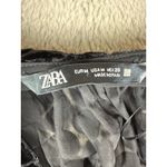 ZARA  Bodysuit Top Velvet Polka Dot Long Sleeve V Neck Snap‎ Closure Party M Y2K Photo 5