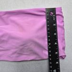 Purple Bandeau Stretch Swim Sports Bra Beach Bralette Bikini Top XL Extra Large Photo 4