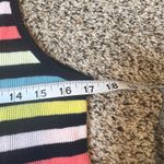 Old Navy  Striped Tank Top Ribbed Knit Button Front Sleeveless Top M Tall‎ Photo 2