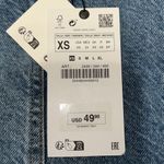 ZARA The Jean Top In Medium Blue Corset Womens Xs Strapless Bustier Denim NWT Photo 10