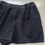 3.1 Phillip Lim Black Eyelet Lined Cotton Shorts Size 10 Photo 5