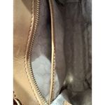 Michael Kors  Hamilton Traveler Tan Blk & White Leather Messenger Crossbody Purse Photo 12