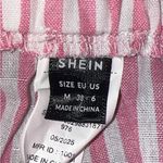 SheIn Pink and White Striped Shorts! Photo 3