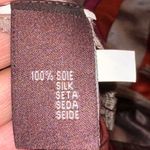 Anthropologie Antik Batik Kimono Style Floral 100% Silk Midi Dress Photo 3