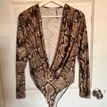 ZARA Animal Print  Bodysuit Photo 0