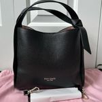 Kate Spade Knott Medium Leather Tote BLACK Photo 0