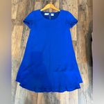 Liz Claiborne  Royal Blue Midi Dress size 4 Photo 2