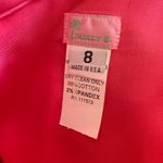 Hot pink skirt with black bow Size 8 Photo 2